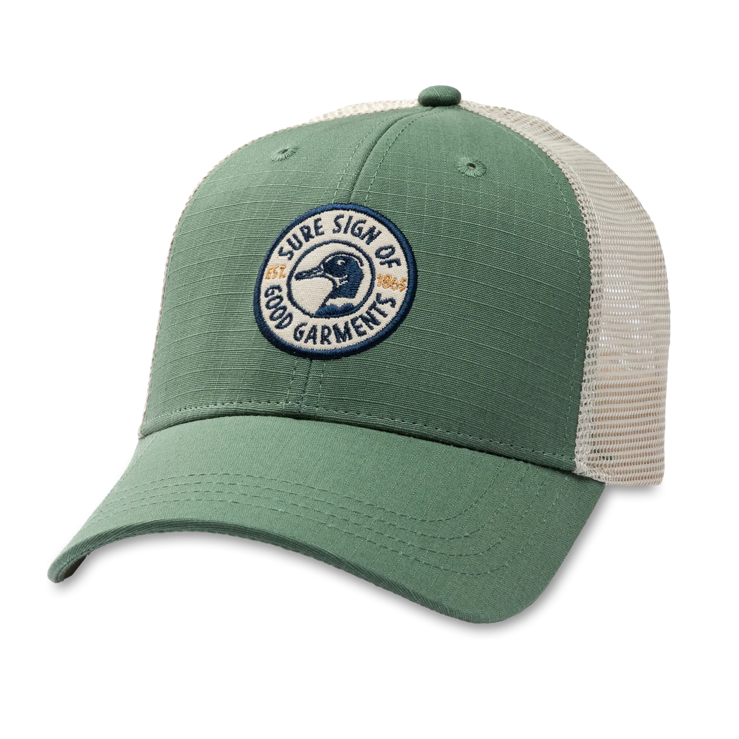 Ripstop Unstructured Trucker Hat - Image 2
