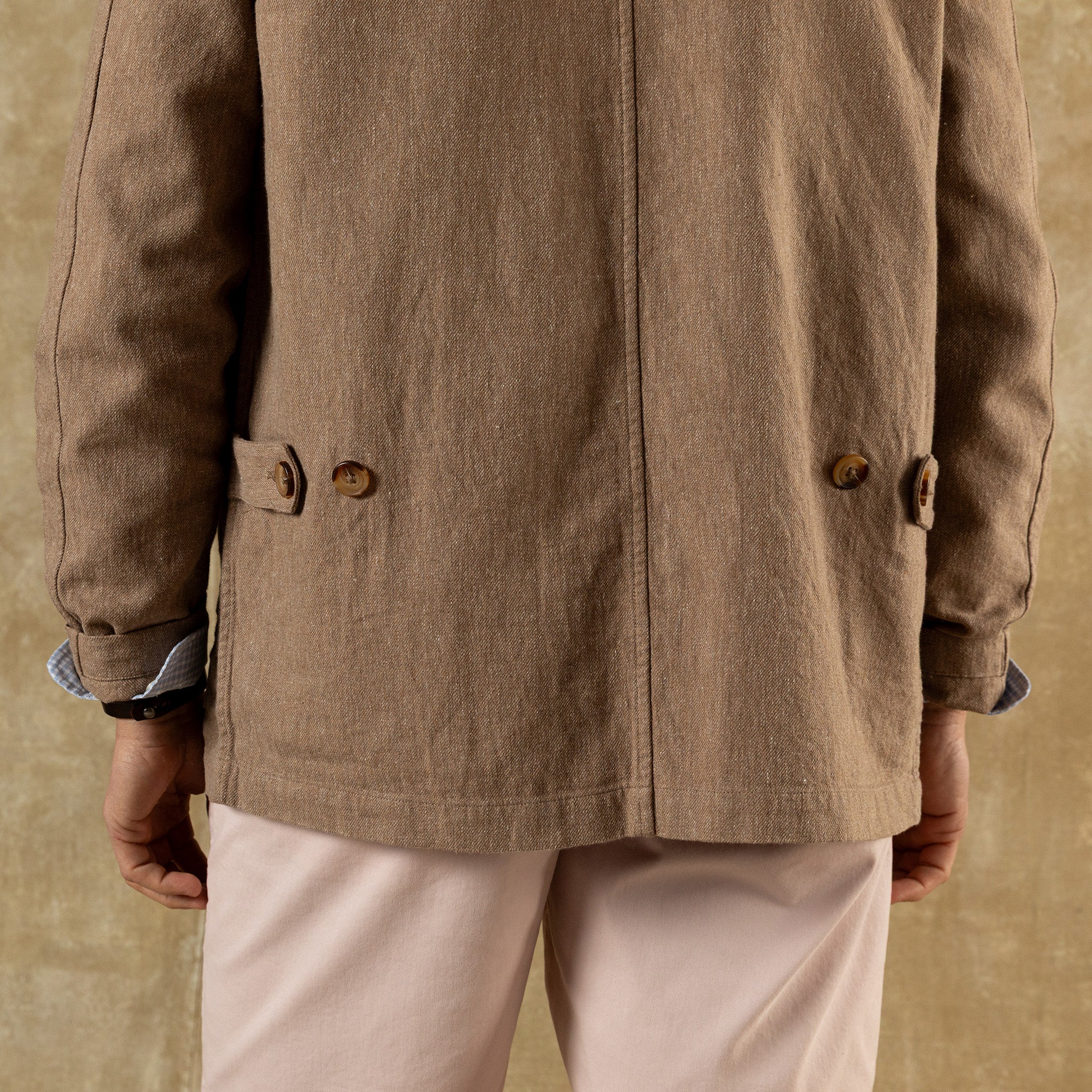 Rutledge Safari Jacket - Pinecrest Solid - Teak - Image 2