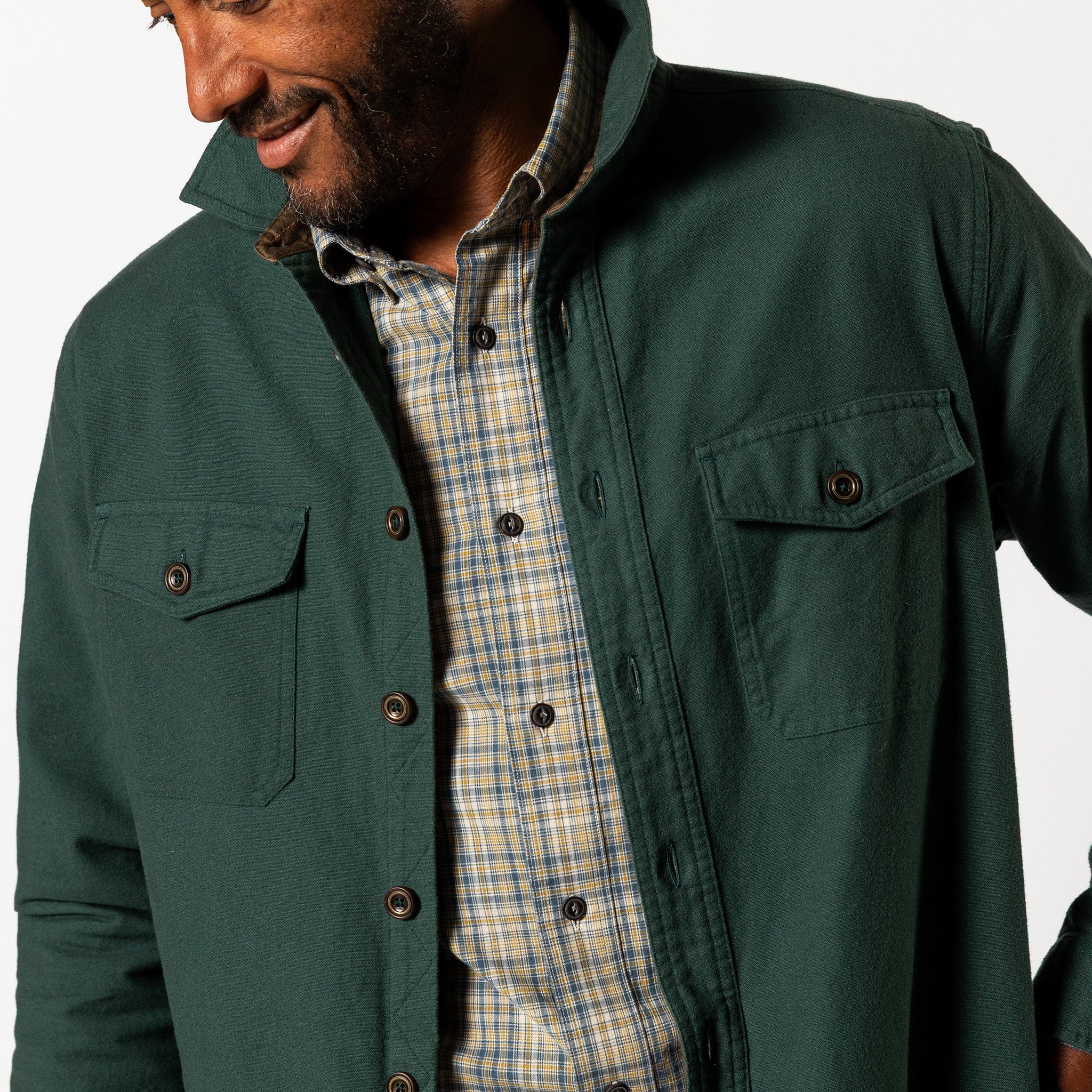 Slater Moleskin Overshirt - SALE - Image 3