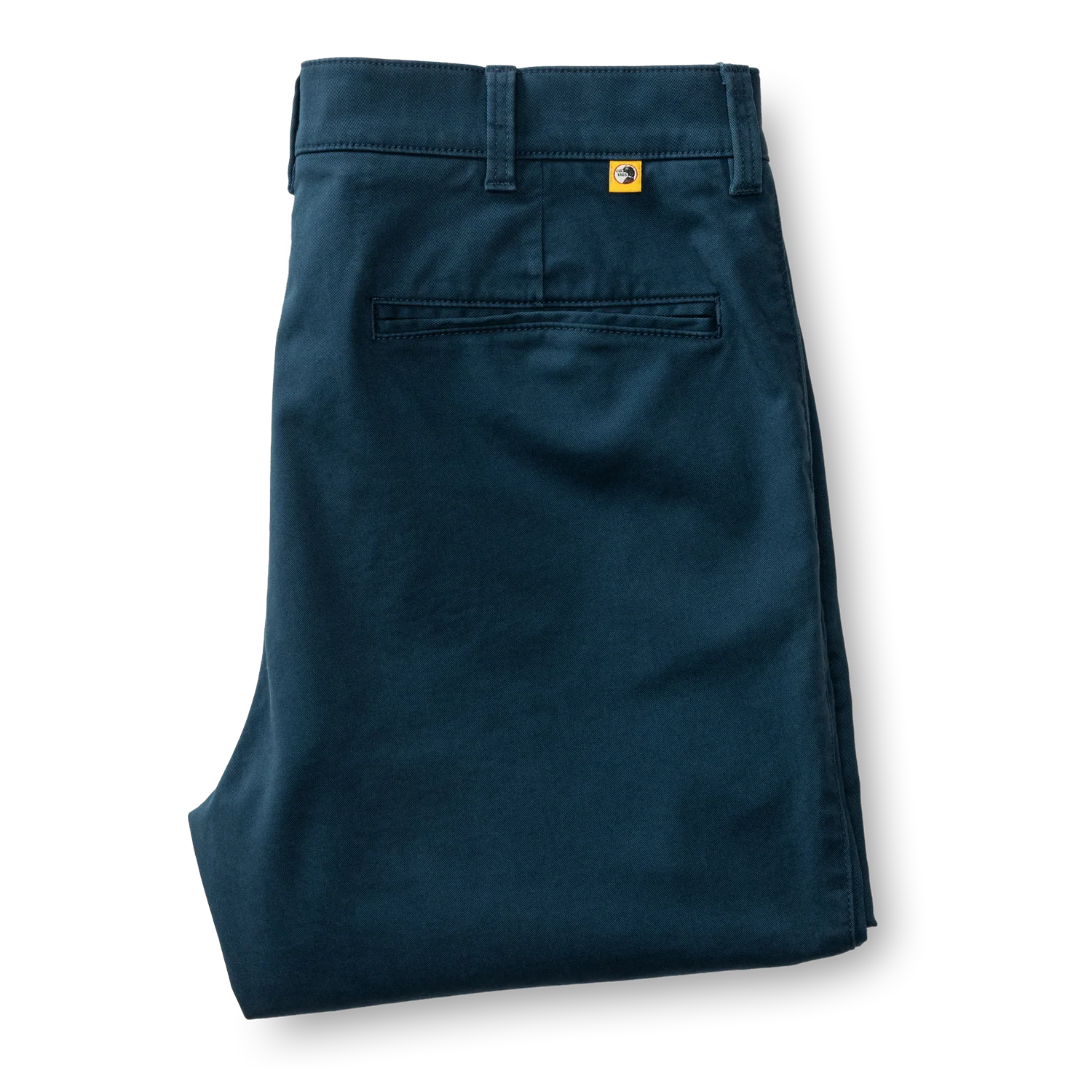 Slim Fit Gold School Chino - Mallard Blue - Image 3