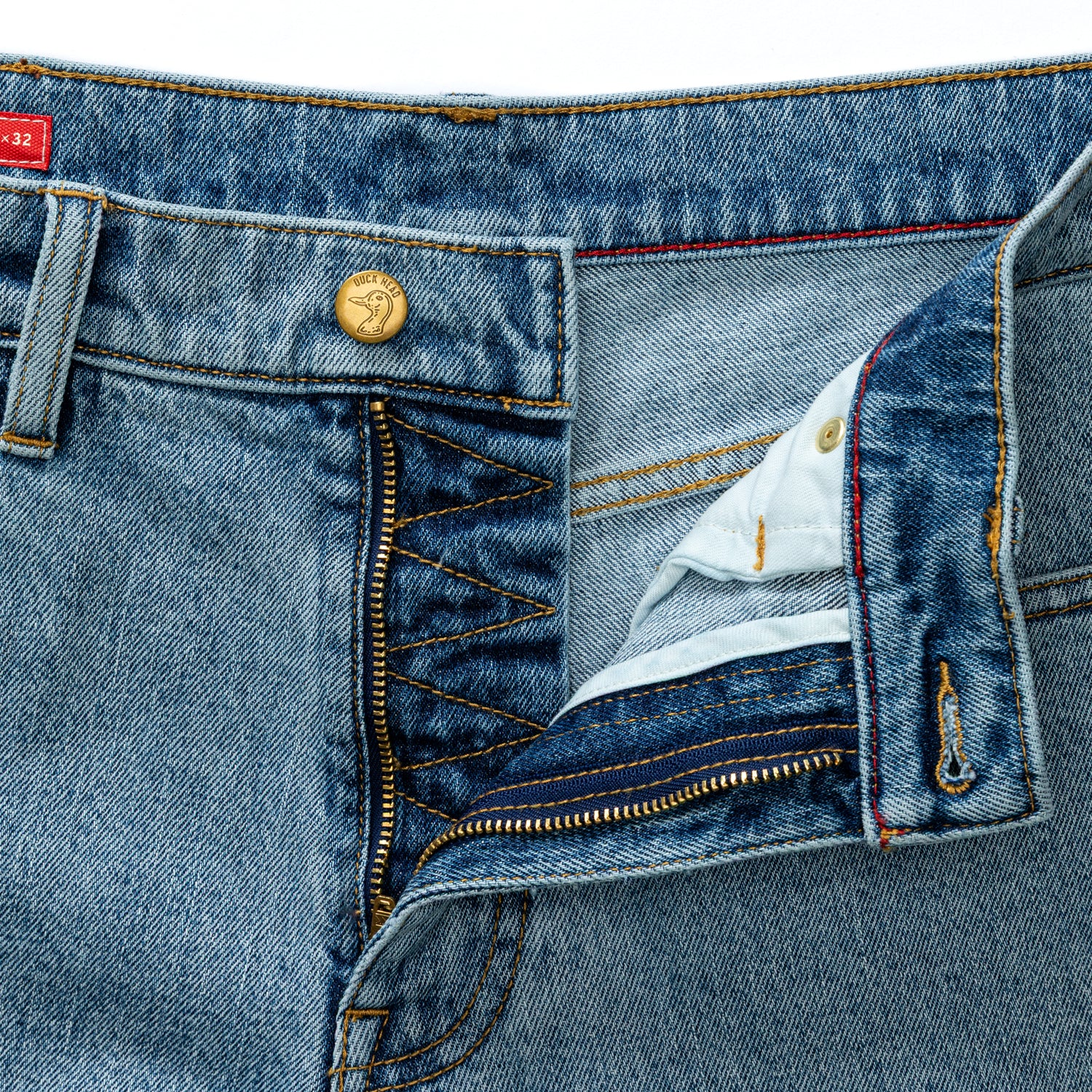 Slim Straight Denim - Light Wash - Image 5