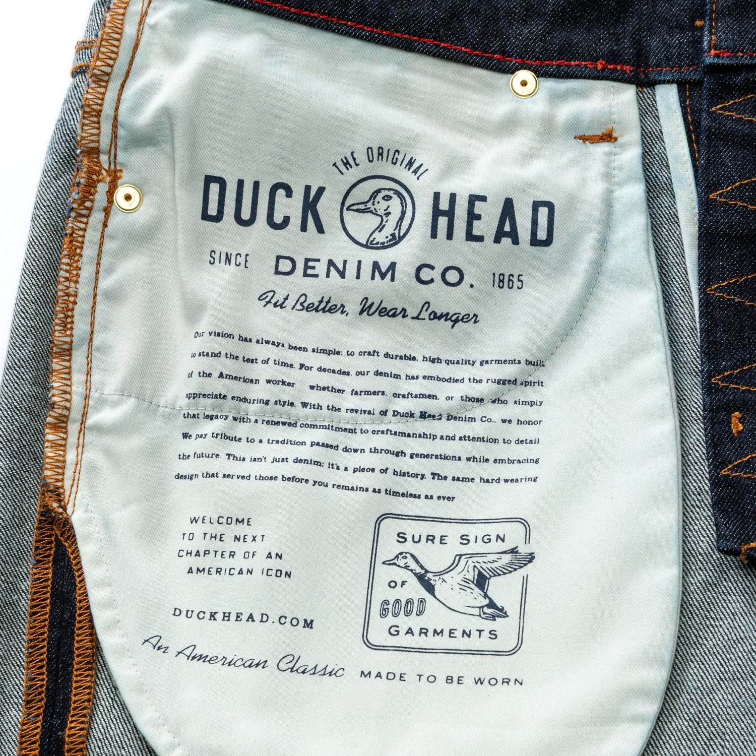 Slim Straight Denim - Rinse Wash - Image 7