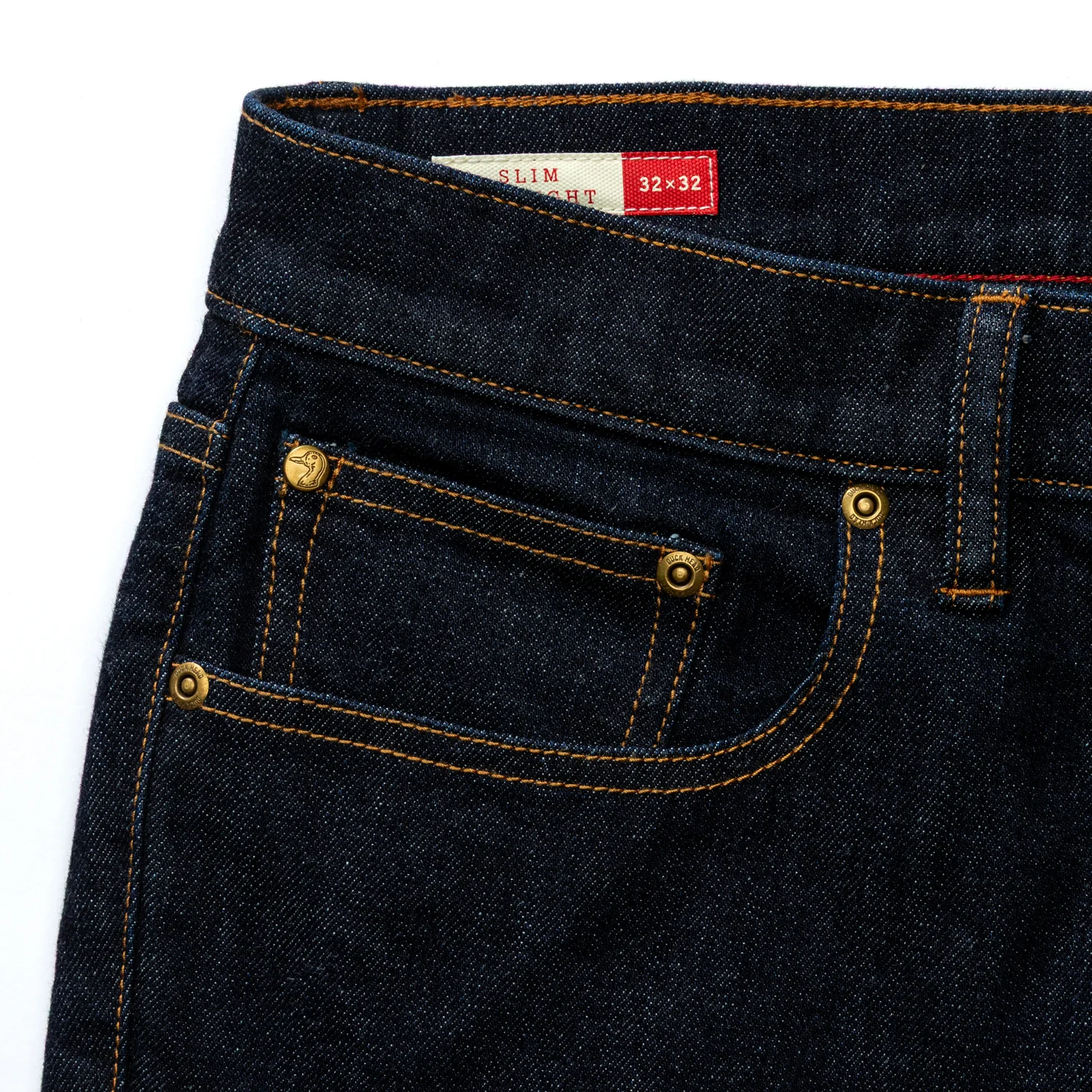 Slim Straight Denim - Rinse Wash - Image 8