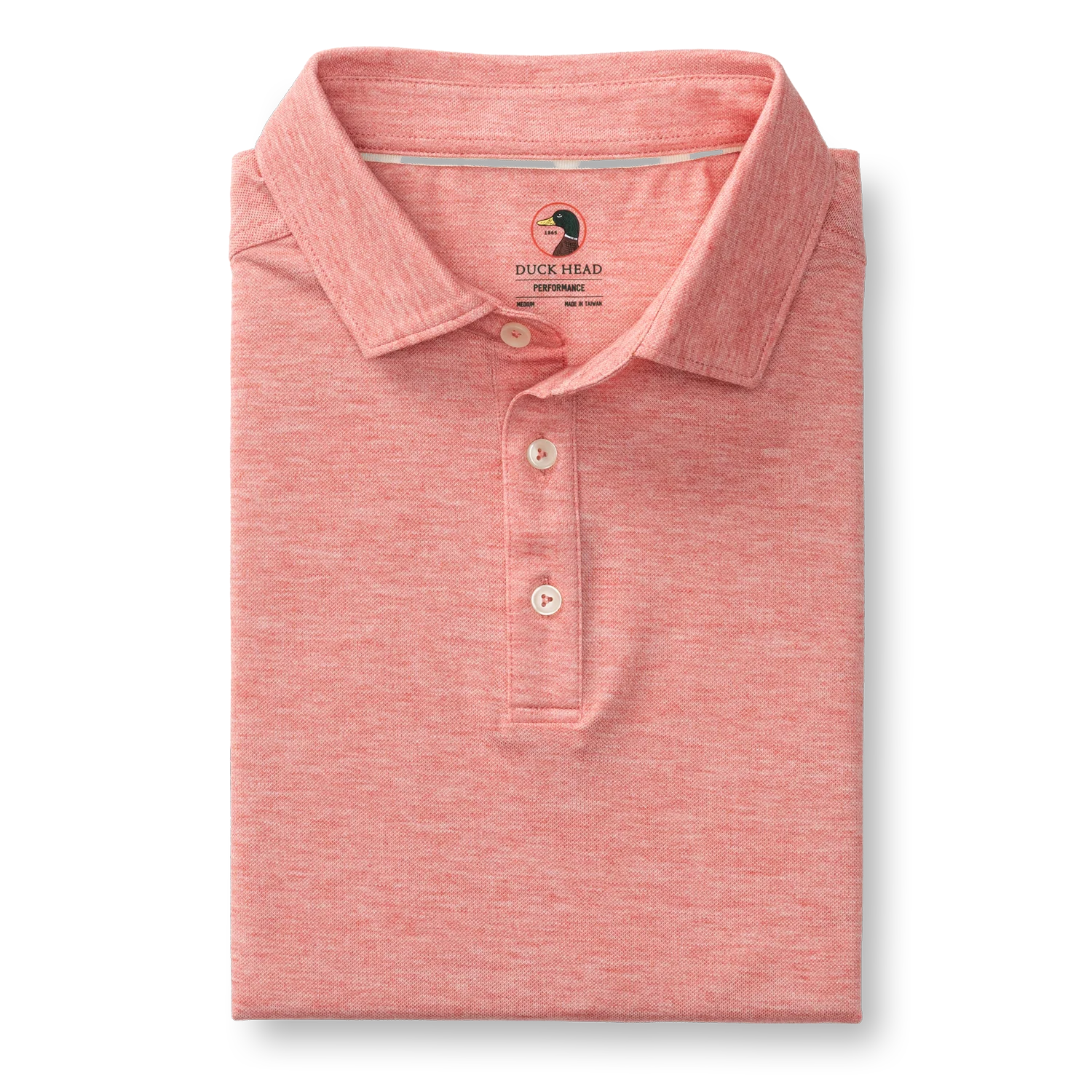 Summerford Performance Pique Polo - Classic Red Heather - Image 3