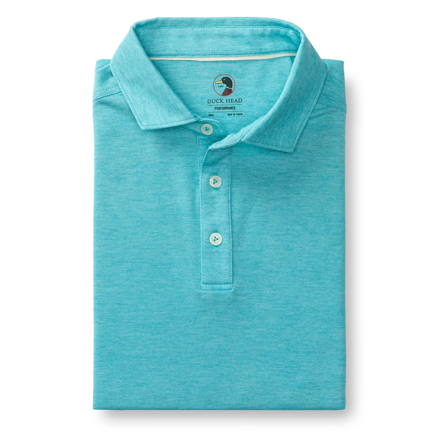 Summerford Performance Pique Polo - Lake Blue Heather - Image 3