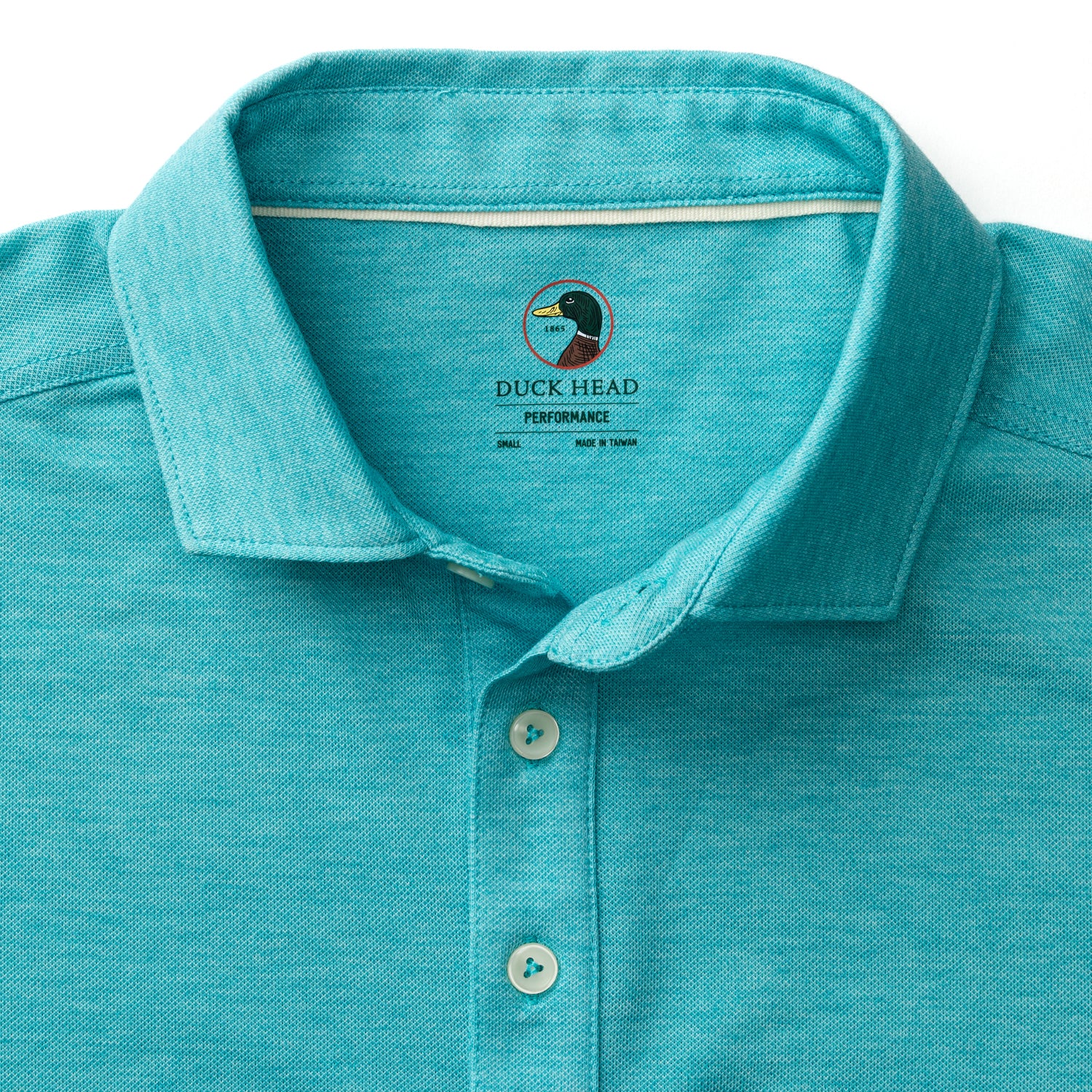 Summerford Performance Pique Polo - Lake Blue Heather - Image 4
