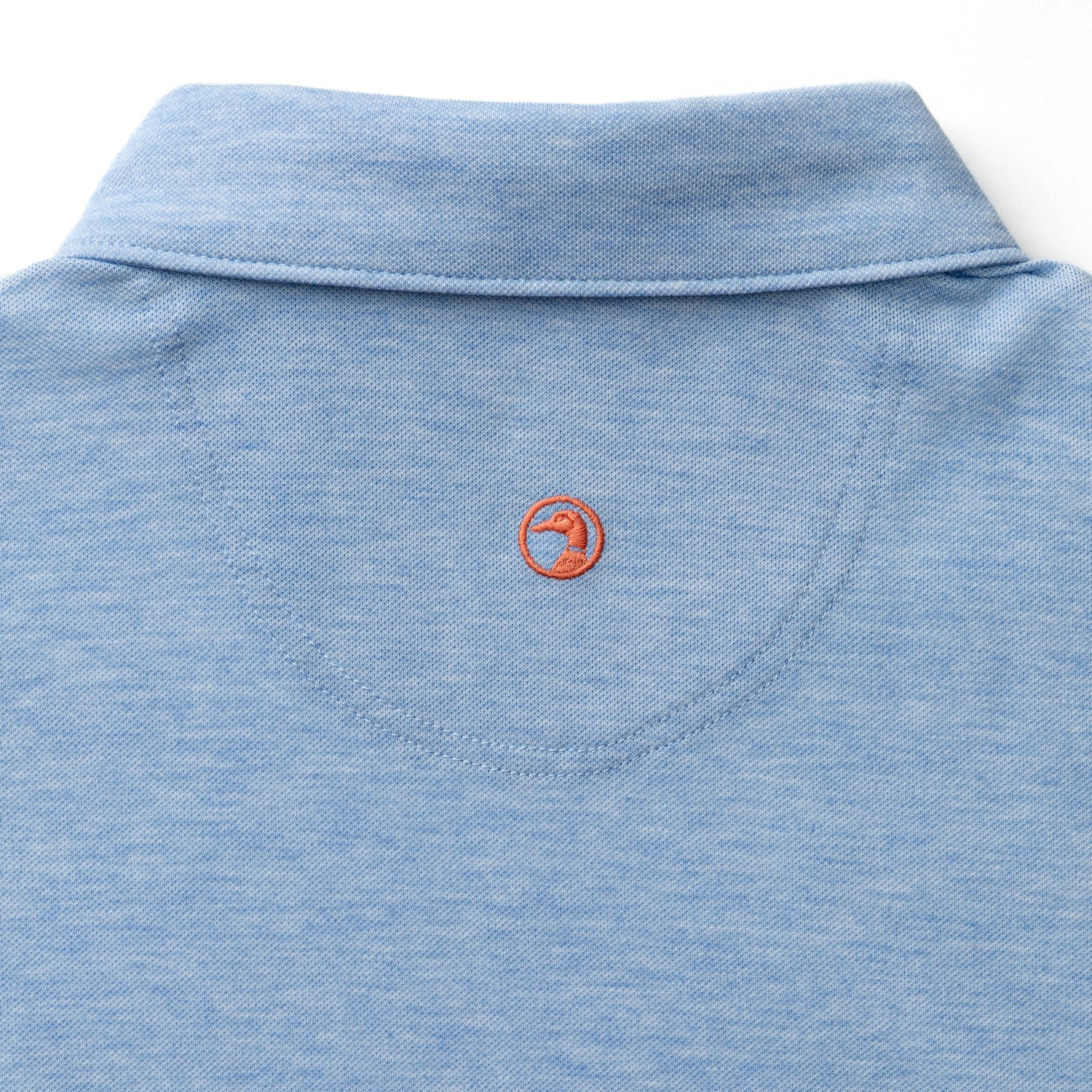 Summerford Performance Pique Polo - Serenity Blue Heather - Image 5