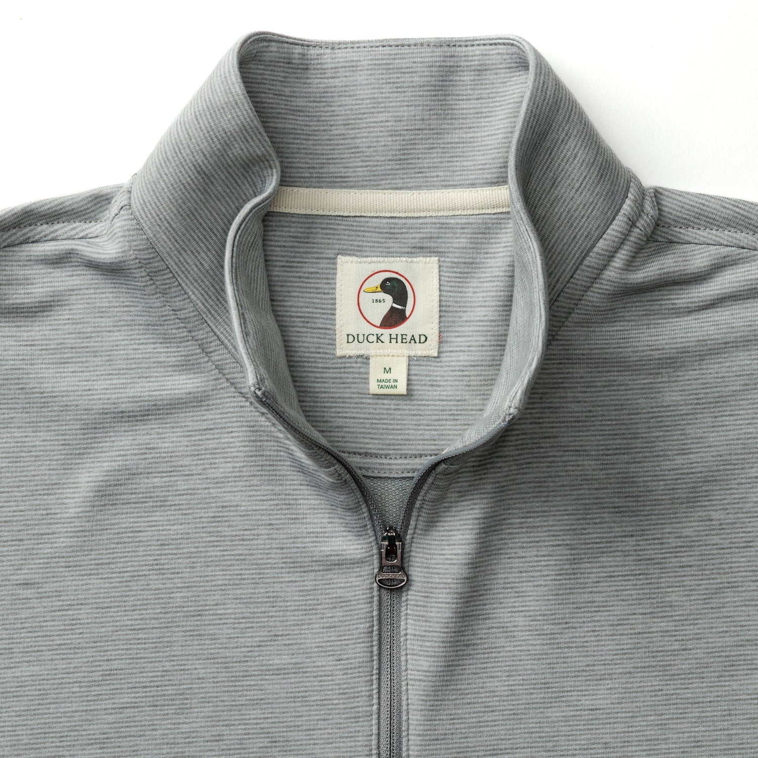 Summerford Striped Performance 1/4 Zip Pullover - Ultimate Grey Heather - Image 3