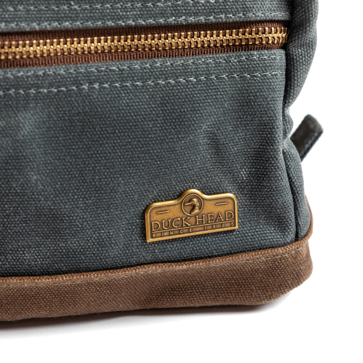 Waxed Canvas Dopp Kit - Charcoal - Image 5