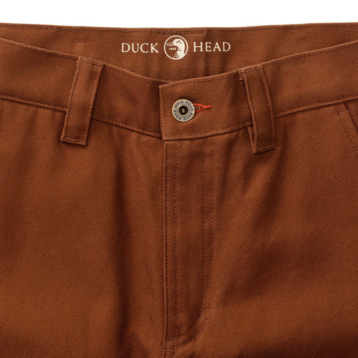 Waxed Duck Canvas Briar Pant - Nutmeg Brown - Image 4
