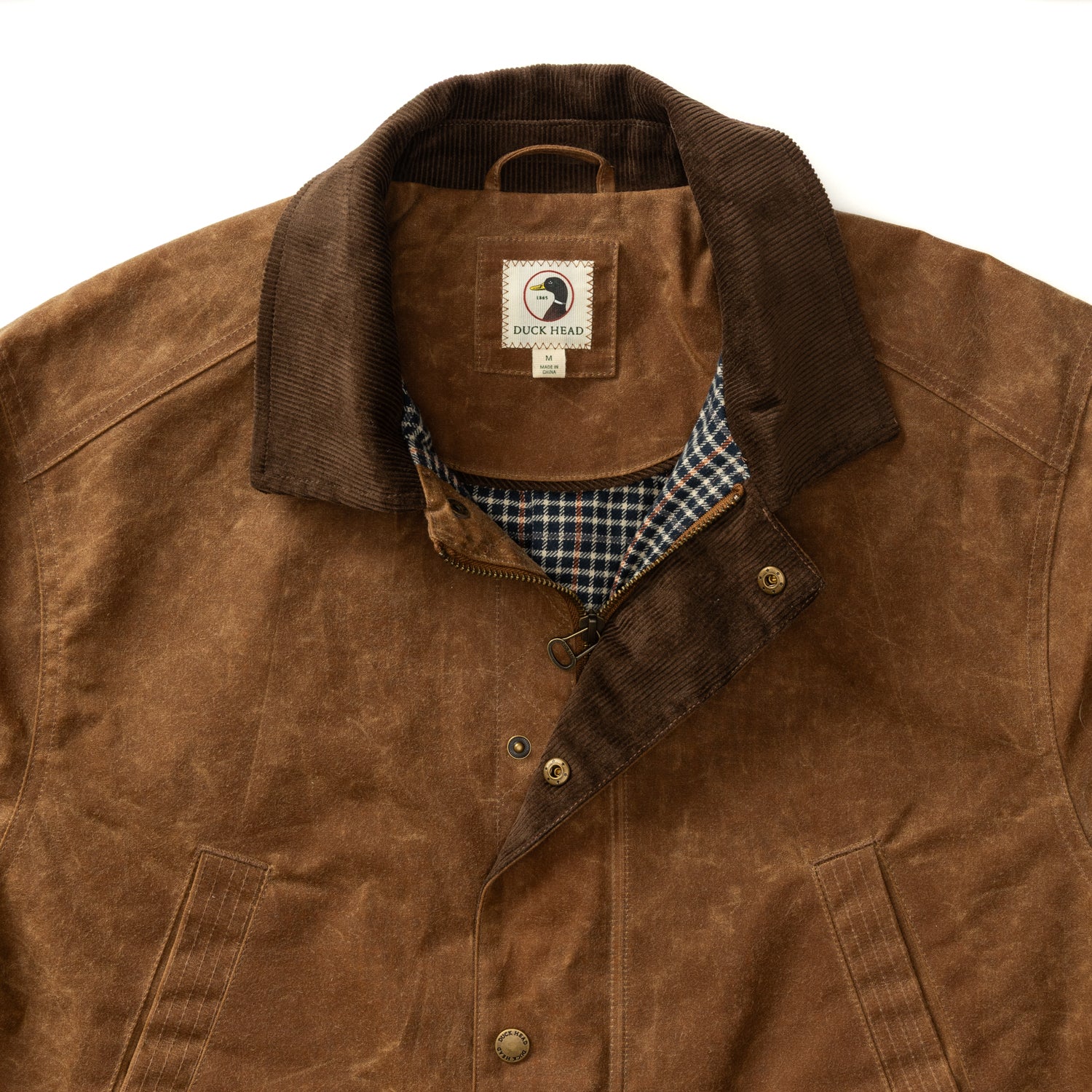 Waxed Duck Canvas Jacket - Buckskin - Image 5