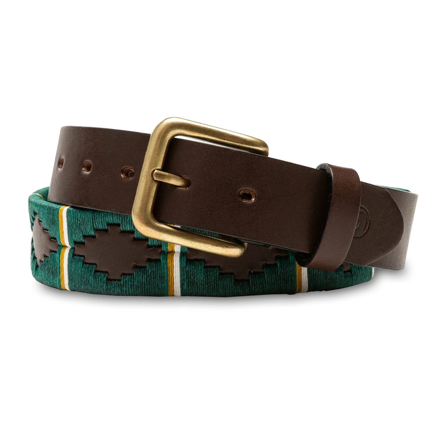 Woven Leather Polo Belt - Image 2